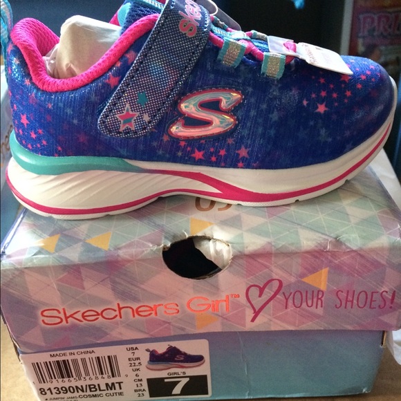 skechers infant size 7
